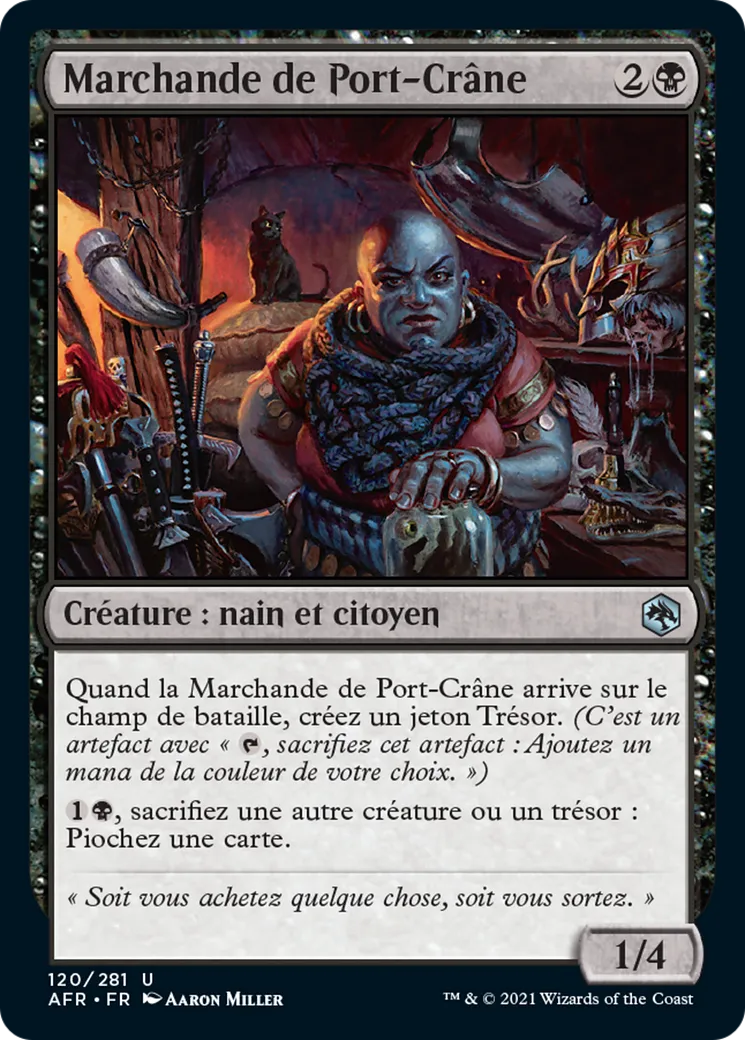 Marchande de Port-Crâne — Adventures in the Forgotten Realms — Magic: The Gathering