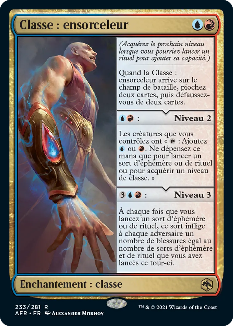 Classe : ensorceleur from Adventures in the Forgotten Realms - Magic: The Gathering