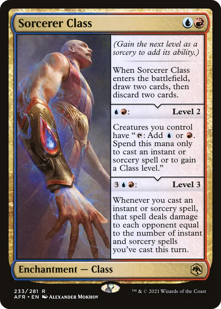Sorcerer Class — Adventures in the Forgotten Realms — Magic: The Gathering