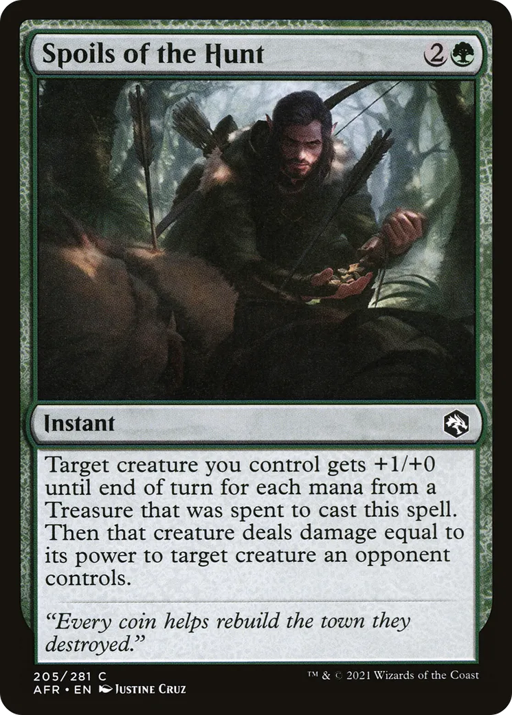 Spoils of the Hunt — Adventures in the Forgotten Realms — Magic: The Gathering