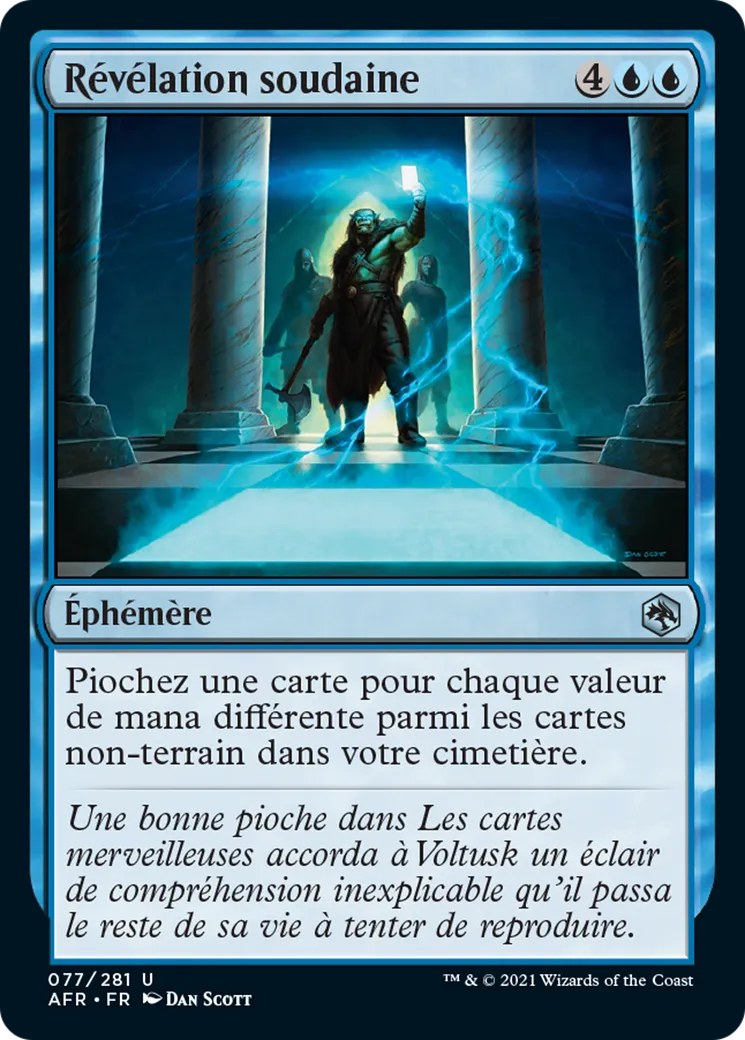 Révélation soudaine from Adventures in the Forgotten Realms - Magic: The Gathering