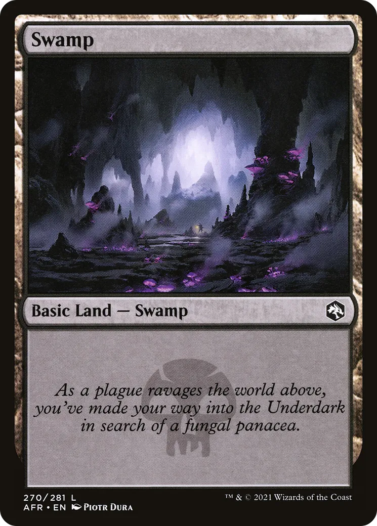 Swamp — Adventures in the Forgotten Realms — Magic: The Gathering