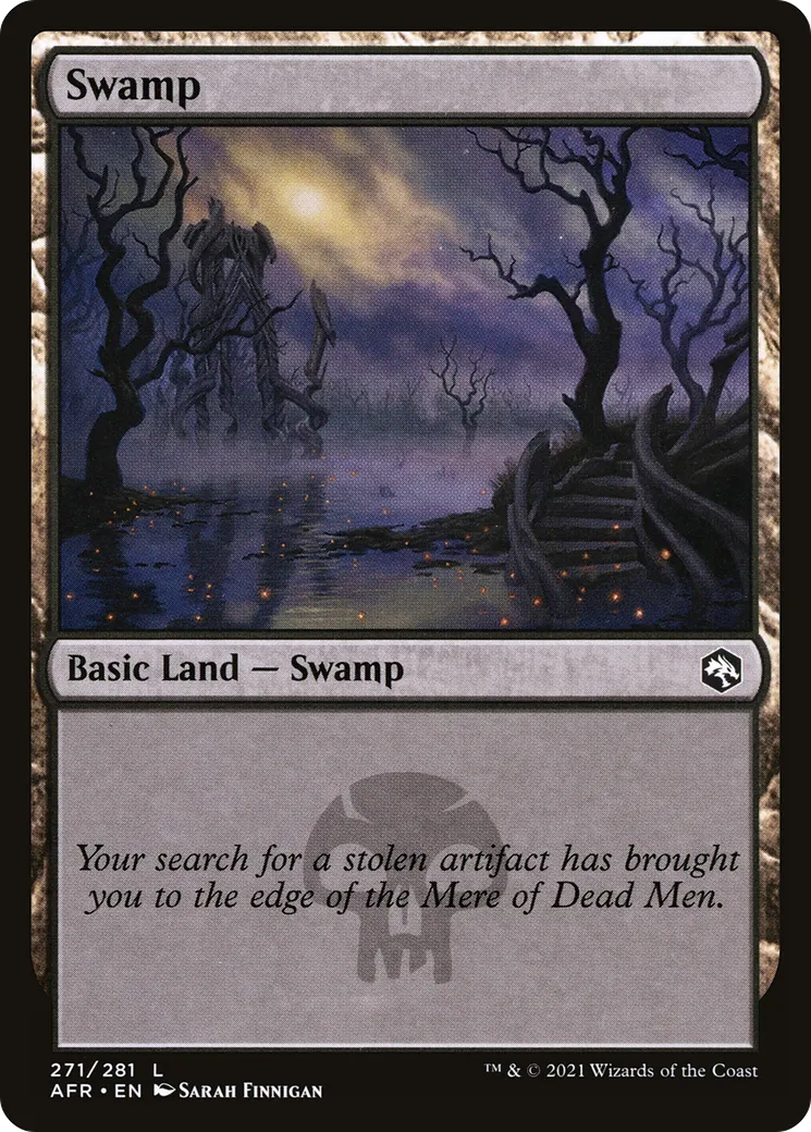 Swamp — Adventures in the Forgotten Realms — Magic: The Gathering