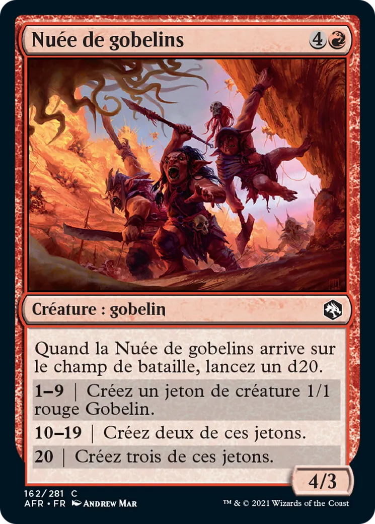 Nuée de gobelins — Adventures in the Forgotten Realms — Magic: The Gathering