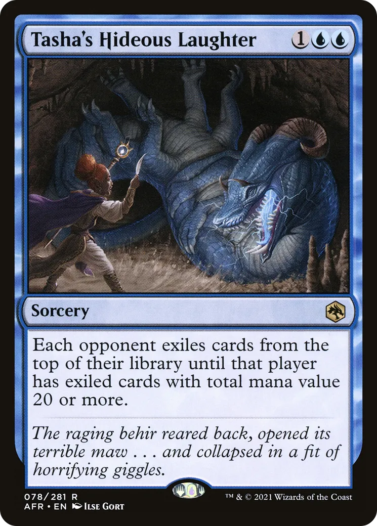 Tasha's Hideous Laughter — Adventures in the Forgotten Realms — Magic: The Gathering