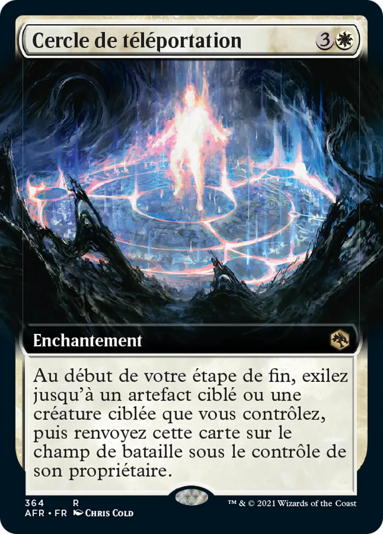 Cercle de téléportation from Adventures in the Forgotten Realms - Magic: The Gathering
