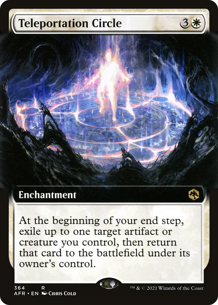 Teleportation Circle — Adventures in the Forgotten Realms — Magic: The Gathering