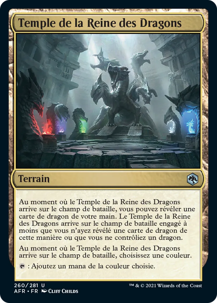 Temple de la Reine des Dragons — Adventures in the Forgotten Realms — Magic: The Gathering