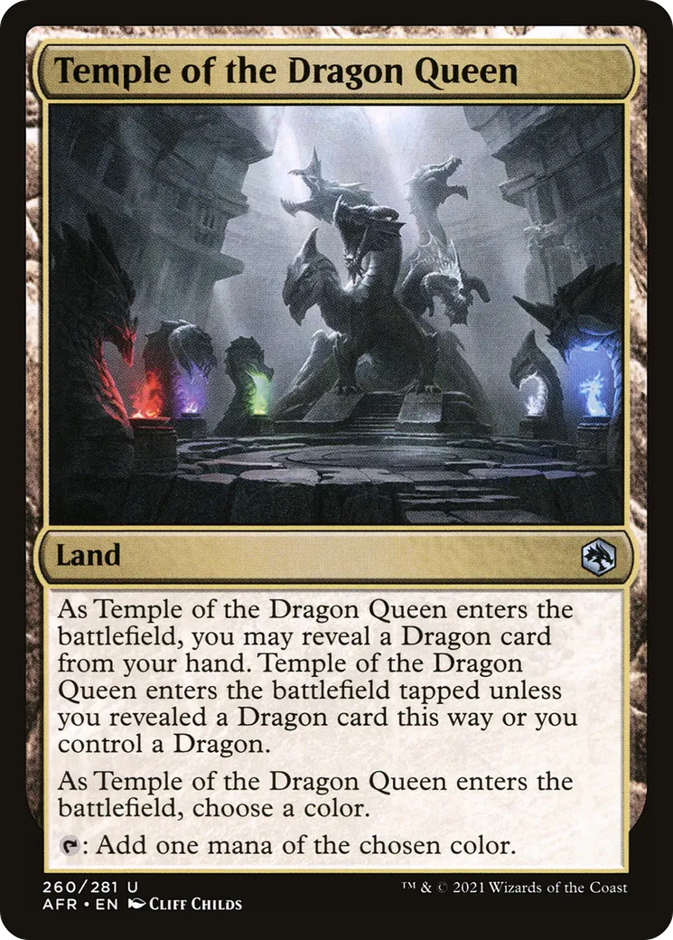 Temple of the Dragon Queen — Adventures in the Forgotten Realms — Magic: The Gathering