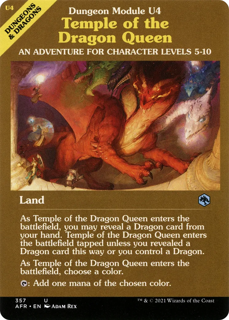 Temple de la Reine des Dragons — Adventures in the Forgotten Realms — Magic: The Gathering