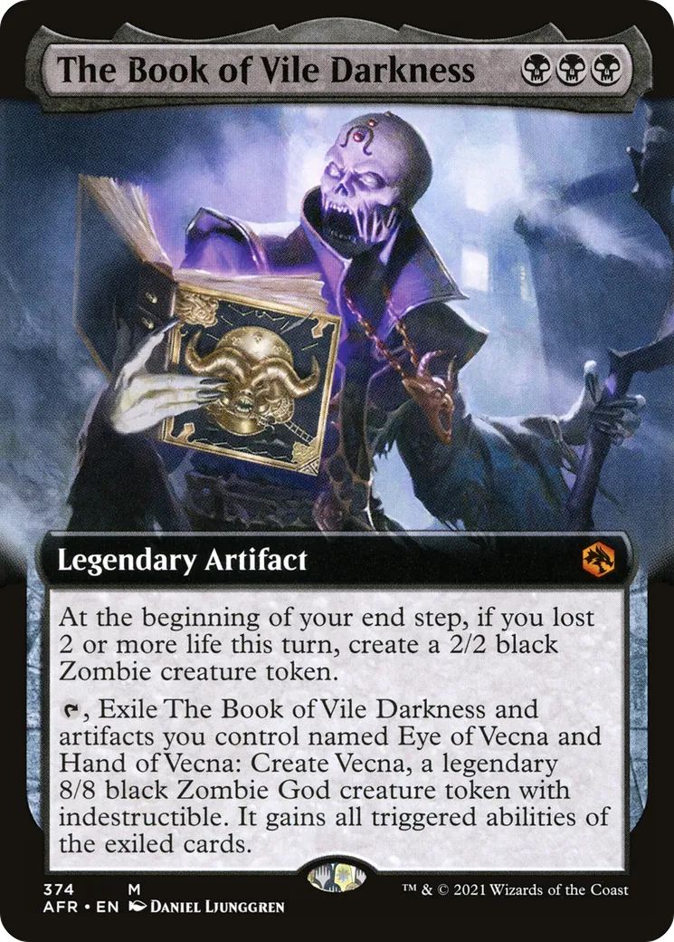 The Book of Vile Darkness — Adventures in the Forgotten Realms — Magic: The Gathering