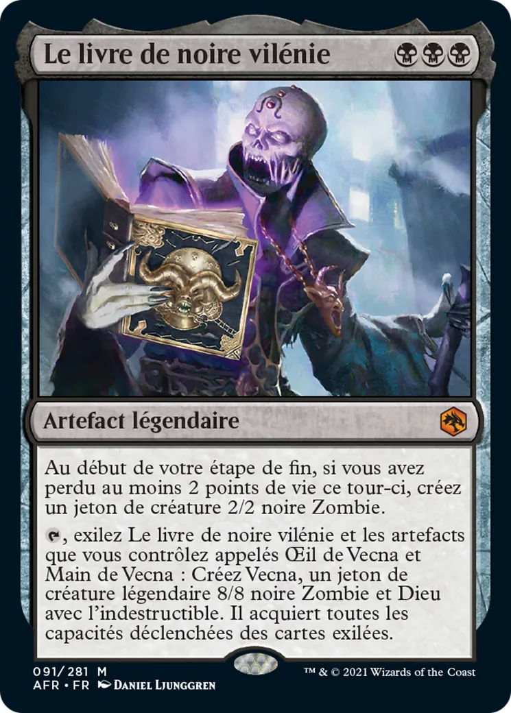 Le livre de noire vilénie — Adventures in the Forgotten Realms — Magic: The Gathering