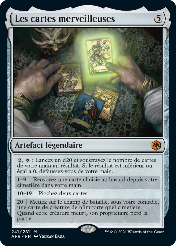 Les cartes merveilleuses — Adventures in the Forgotten Realms — Magic: The Gathering