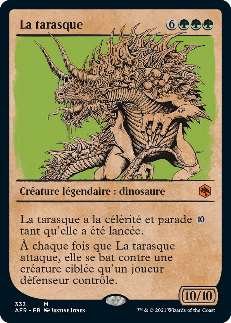 La tarasque — Adventures in the Forgotten Realms — Magic: The Gathering