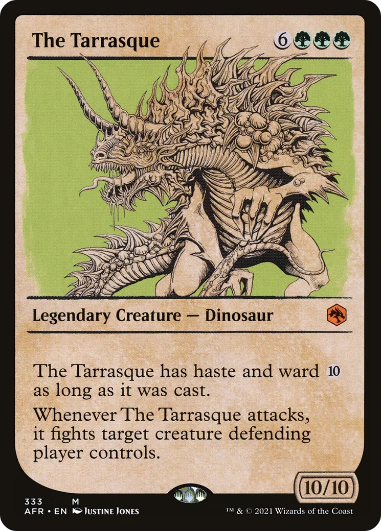 La tarasque — Adventures in the Forgotten Realms — Magic: The Gathering