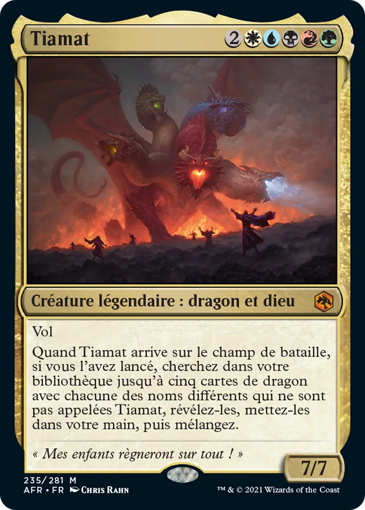 Tiamat — Adventures in the Forgotten Realms — Magic: The Gathering