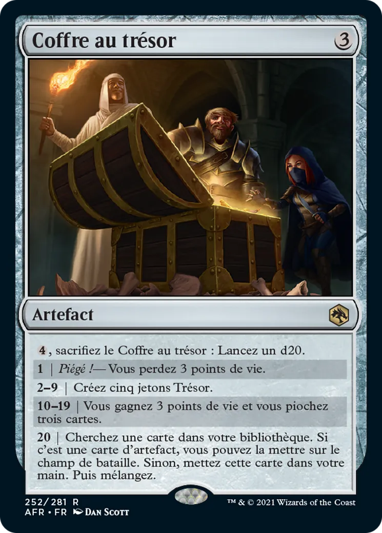 Coffre au trésor — Adventures in the Forgotten Realms — Magic: The Gathering