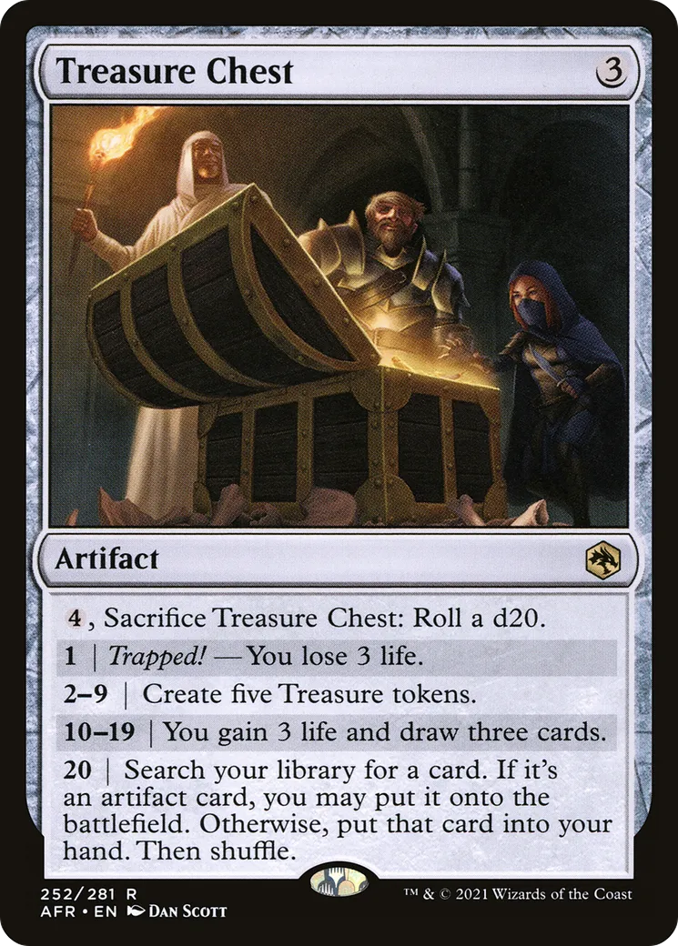 Treasure Chest — Adventures in the Forgotten Realms — Magic: The Gathering