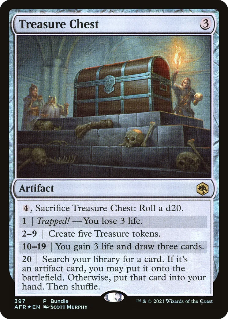 Coffre au trésor — Adventures in the Forgotten Realms — Magic: The Gathering