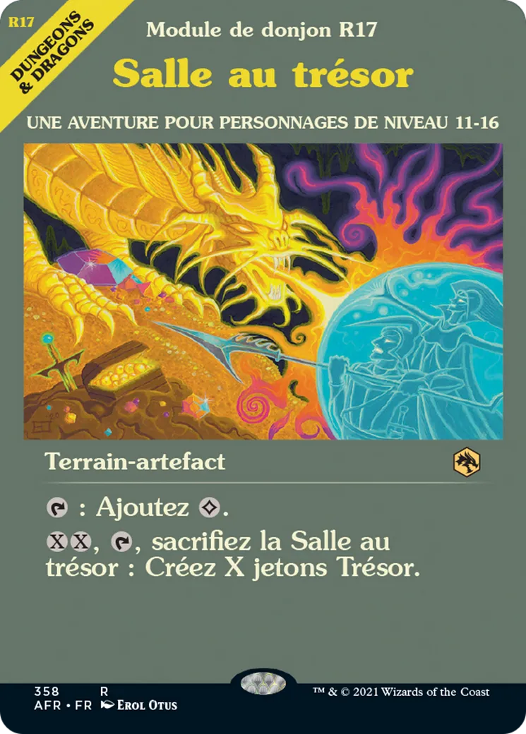 Salle au trésor from Adventures in the Forgotten Realms - Magic: The Gathering