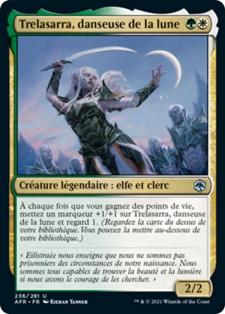Trelasarra, Moon Dancer — Adventures in the Forgotten Realms — Magic: The Gathering