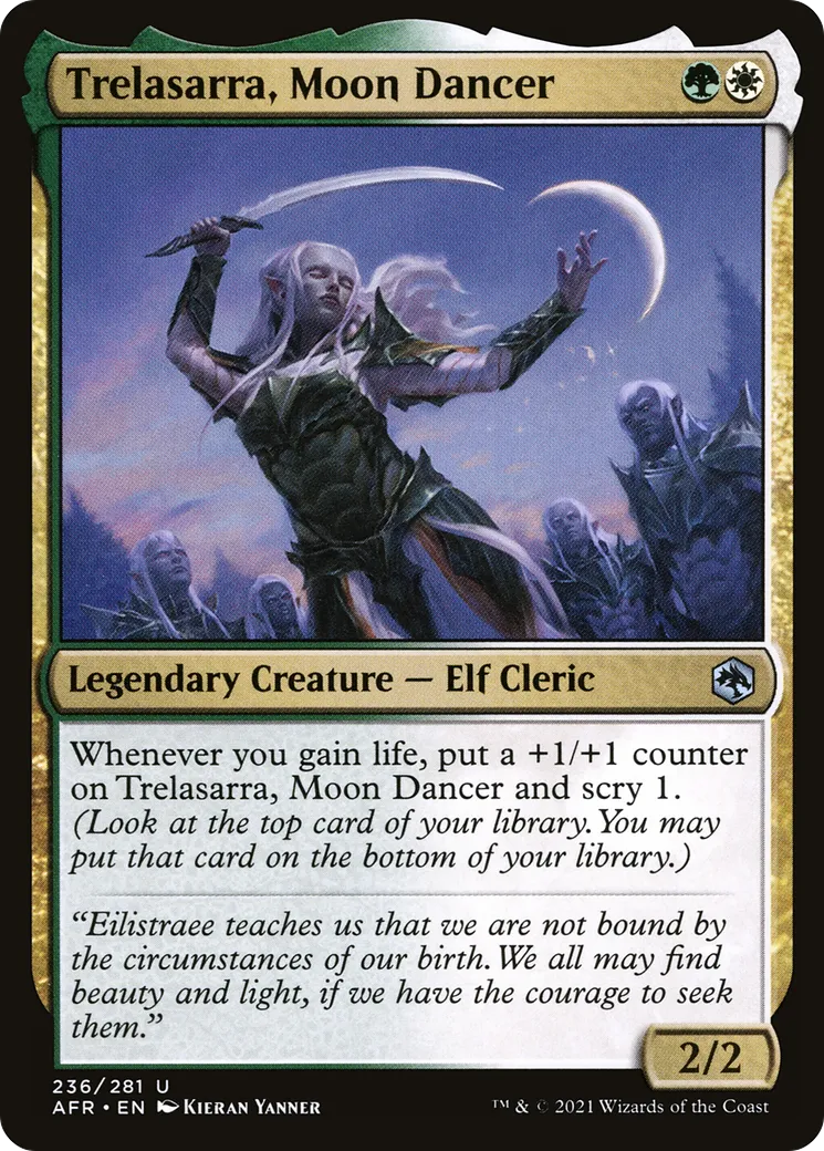 Trelasarra, Moon Dancer — Adventures in the Forgotten Realms — Magic: The Gathering