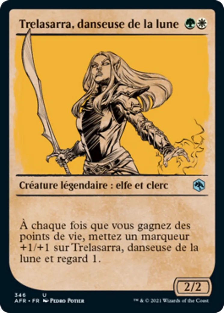 Trelasarra, Moon Dancer — Adventures in the Forgotten Realms — Magic: The Gathering