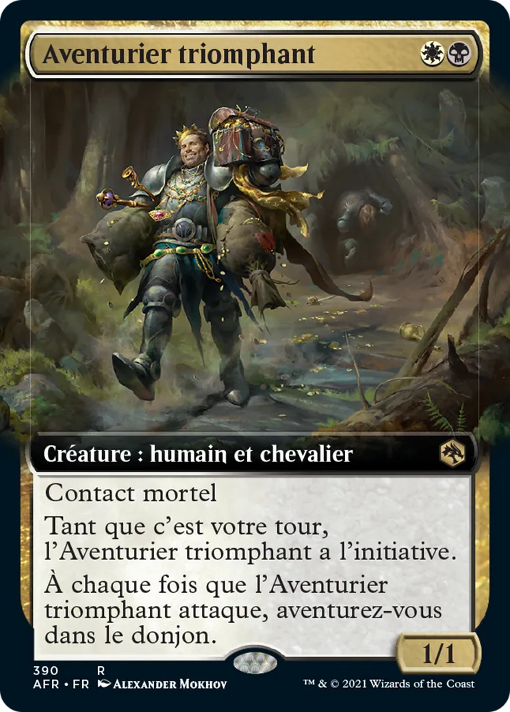 Aventurier triomphant — Adventures in the Forgotten Realms — Magic: The Gathering