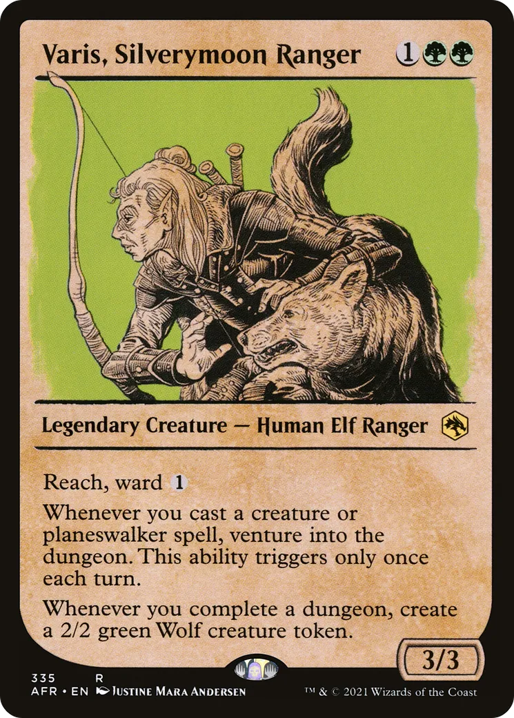 Varis, Silverymoon Ranger — Adventures in the Forgotten Realms — Magic: The Gathering