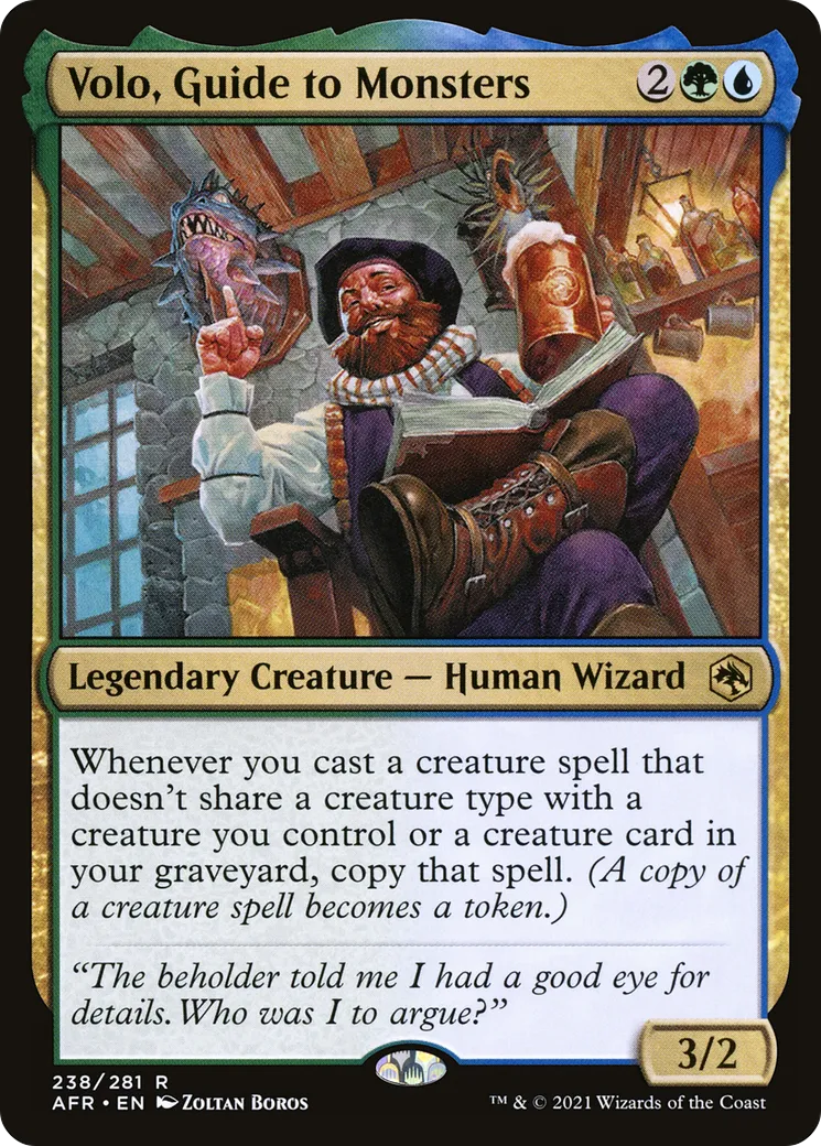 Volo, Guide to Monsters — Adventures in the Forgotten Realms — Magic: The Gathering