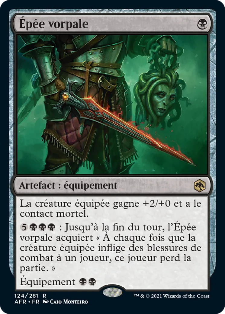 Épée vorpale — Adventures in the Forgotten Realms — Magic: The Gathering