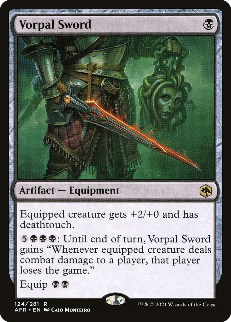 Épée vorpale — Adventures in the Forgotten Realms — Magic: The Gathering