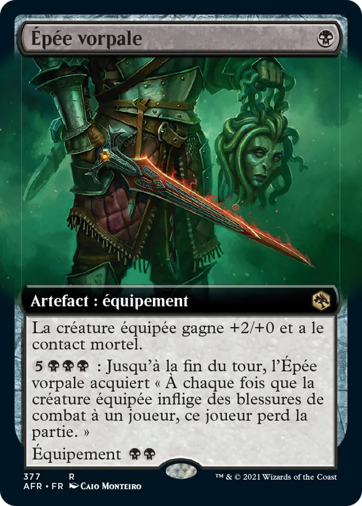 Épée vorpale — Adventures in the Forgotten Realms — Magic: The Gathering