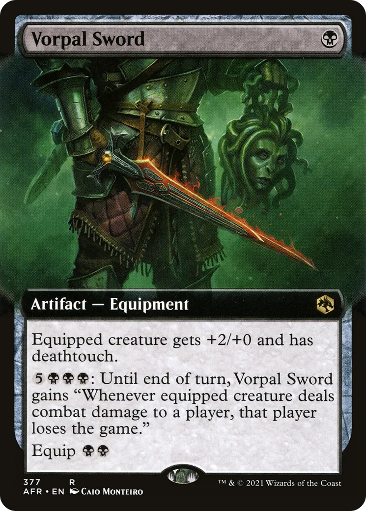 Vorpal Sword — Adventures in the Forgotten Realms — Magic: The Gathering