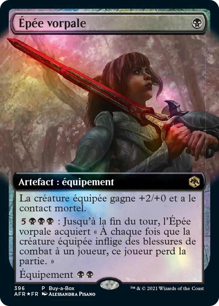 Épée vorpale — Adventures in the Forgotten Realms — Magic: The Gathering