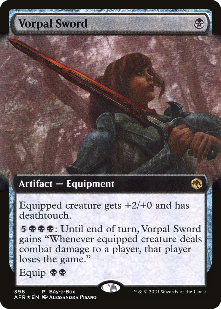 Vorpal Sword — Adventures in the Forgotten Realms — Magic: The Gathering