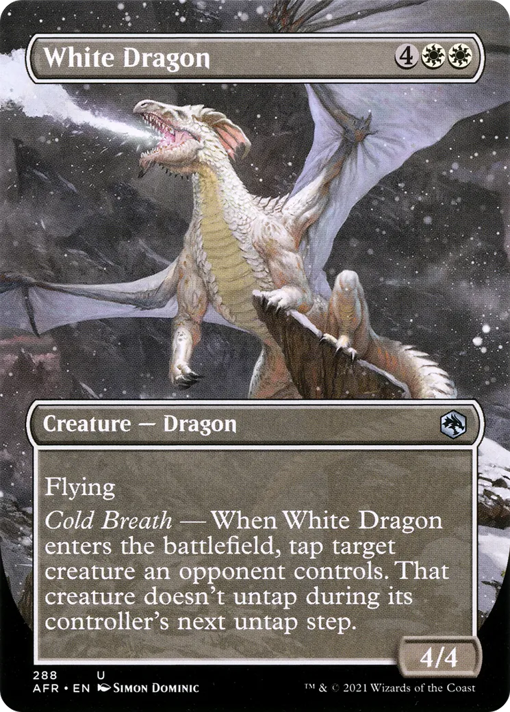 White Dragon — Adventures in the Forgotten Realms — Magic: The Gathering