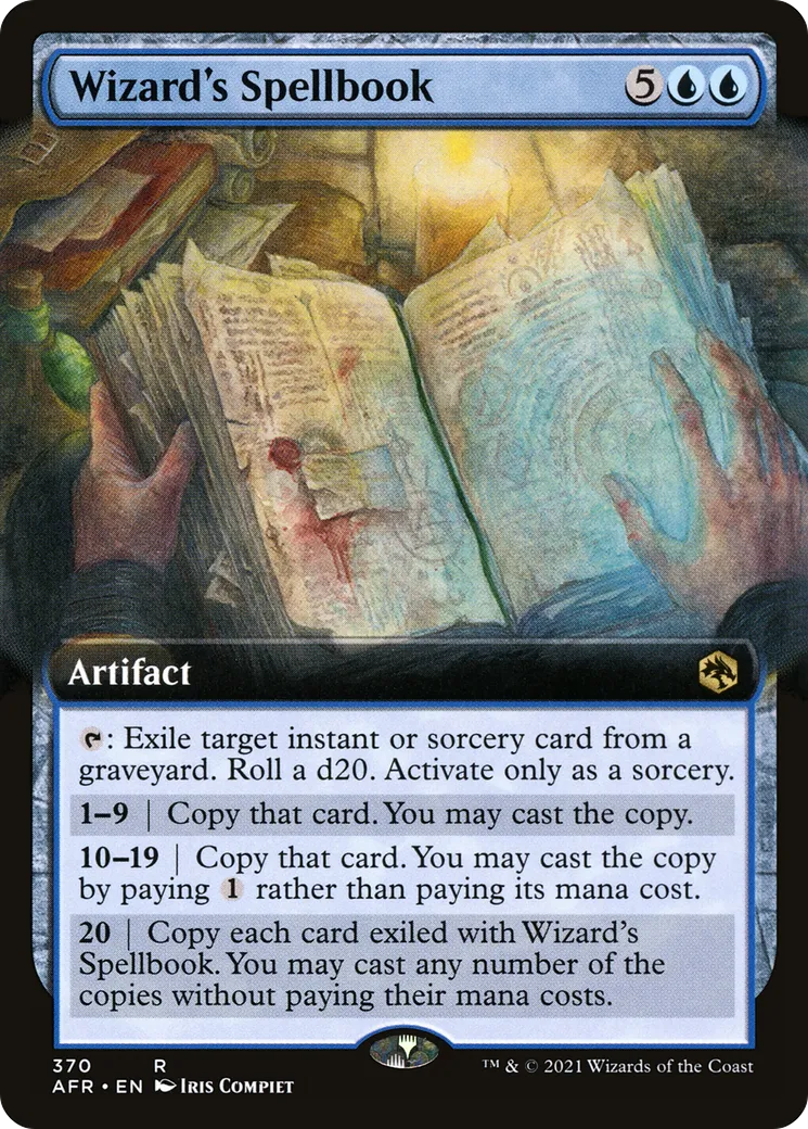 Wizard's Spellbook — Adventures in the Forgotten Realms — Magic: The Gathering