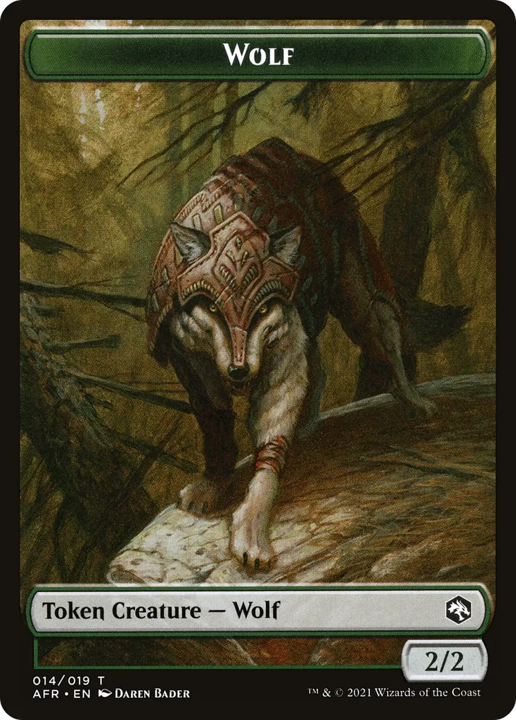 Wolf — Adventures in the Forgotten Realms — Magic: The Gathering