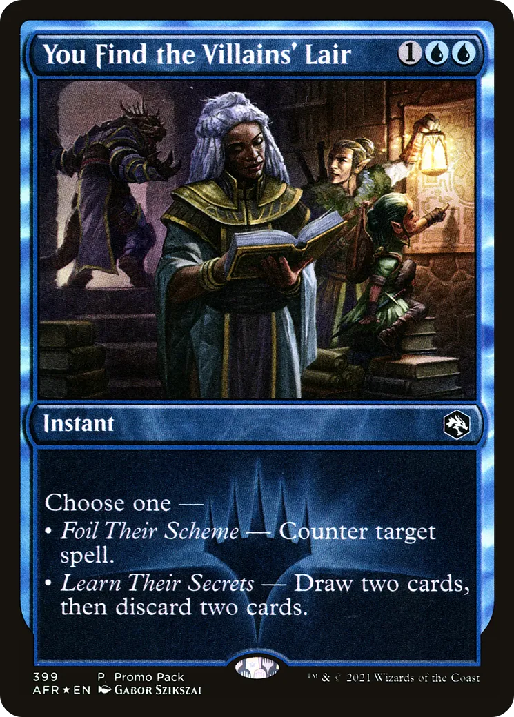 You Find the Villains' Lair — Adventures in the Forgotten Realms — Magic: The Gathering