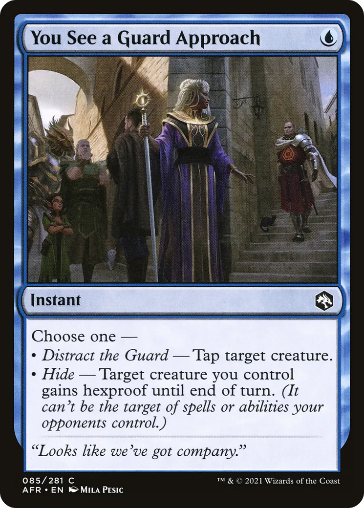 You See a Guard Approach — Adventures in the Forgotten Realms — Magic: The Gathering