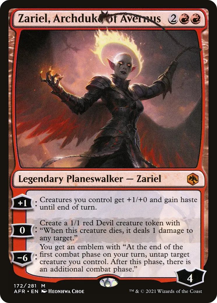 Zariel, Archduke of Avernus — Adventures in the Forgotten Realms — Magic: The Gathering