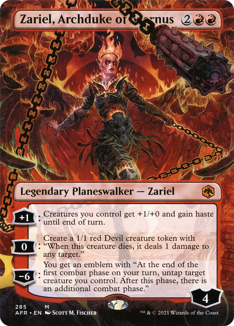 Zariel, Archduke of Avernus — Adventures in the Forgotten Realms — Magic: The Gathering