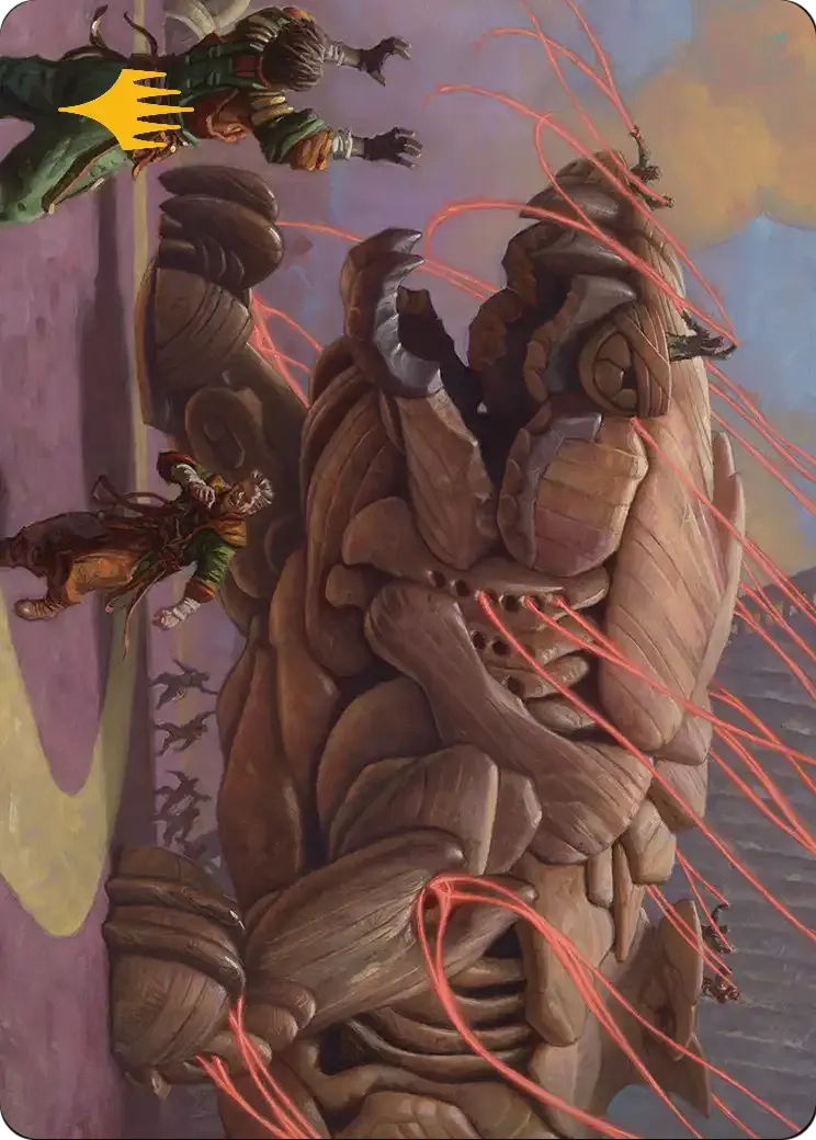 Craterclaw Colossus — Reality Fracture Art Series — Magic: The Gathering