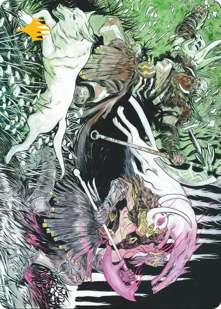 Ferocity of the Hunt — Reality Fracture Art Series — Magic: The Gathering