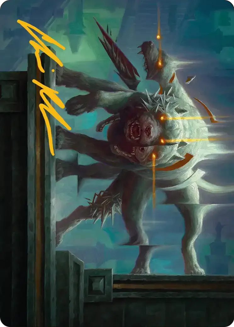 Flickering Hound — Reality Fracture Art Series — Magic: The Gathering