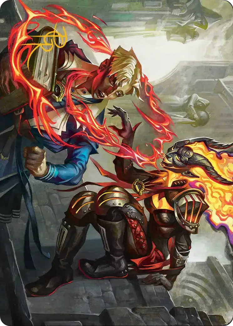 Hallway Heckler — Reality Fracture Art Series — Magic: The Gathering