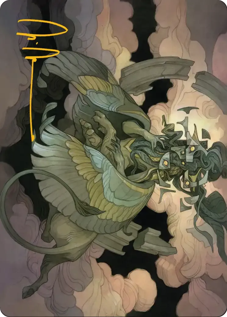 Sphinx of False Conclusions — Reality Fracture Art Series — Magic: The Gathering