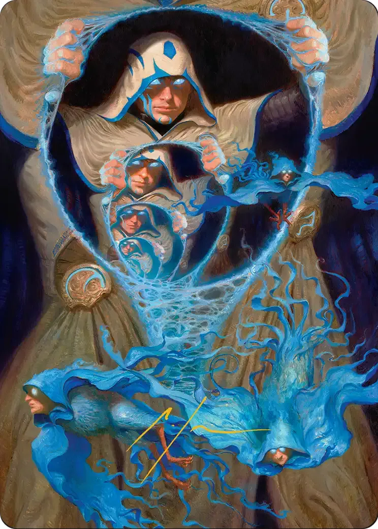 The Theorist, Jace Beleren — Reality Fracture Art Series — Magic: The Gathering