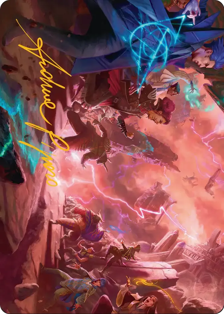 Violent Echoes — Reality Fracture Art Series — Magic: The Gathering